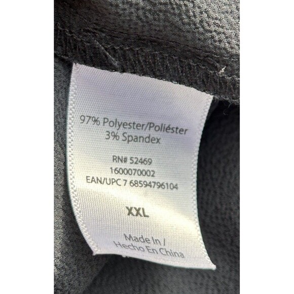 Women's Black SZ XXL Ruffle Elastic Waist Midi Dress Silky Witchy Whimsigoth - Picture 9 of 10